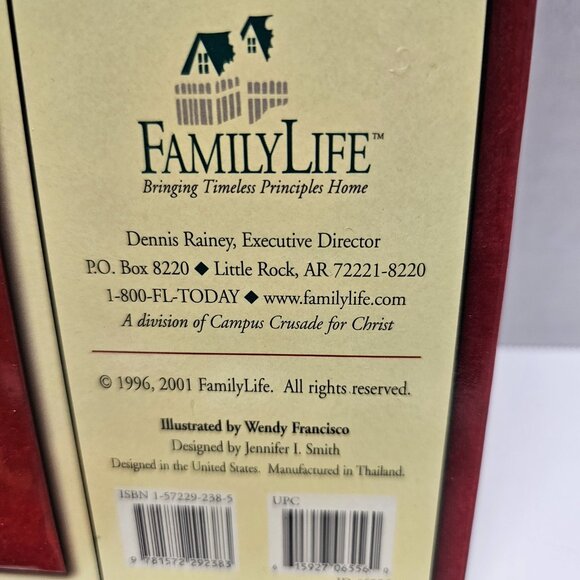 Christmas Holiday Family Life Adorenament Ornaments Story Book Jesus Advent 2001 - Picture 7 of 16